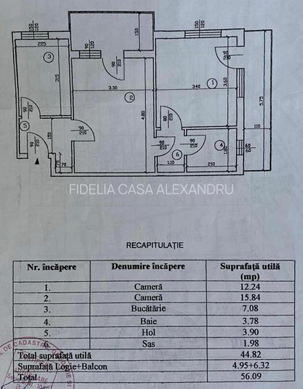 Apartament cu 2 camere de inchiriat in Podu Ros - 2