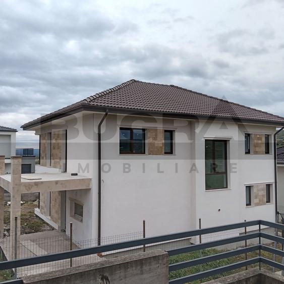 Casa individuala premium 191mp, teren 500 mp, Chinteni