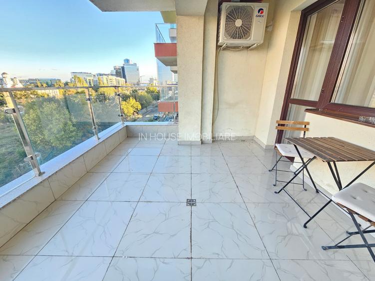 Apart 61m2 + Terasa 13m2 | Aviatiei - Metropolitan Residence | Metrou M2 - Mall