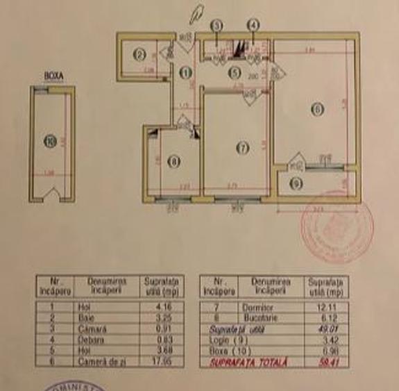 Apartament 2Camere,Nicolae Grigorescu,Metrou,bl.reabilitat,2/10,DECOMANDAT,boxa