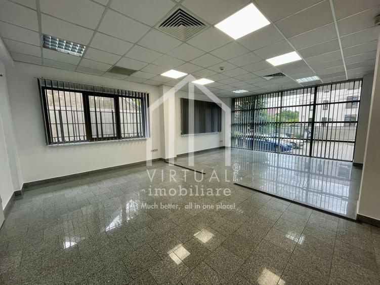 Spatiu comercial de inchiriat in Sibiu, 201 mp, parcare, terasa 26mp