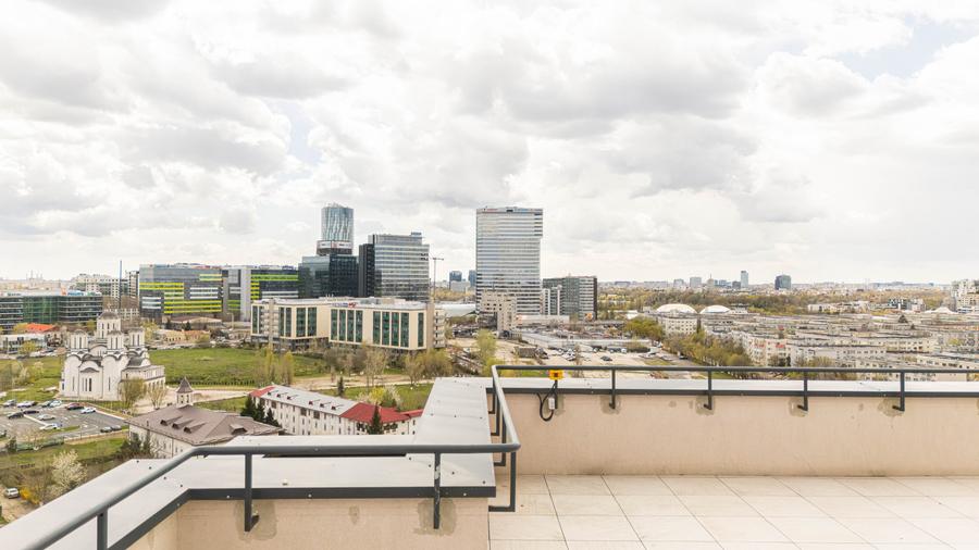 Penthouse etajele 11-12 cu 3 locuri de parcare subterana, terasa 90mp