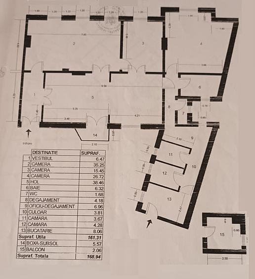 Vanzare apartament luminos sase camere Cismigiu Opera