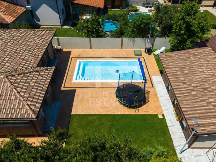 Casa pe parter premium cu piscina in Chisoda independenta energetic - 22