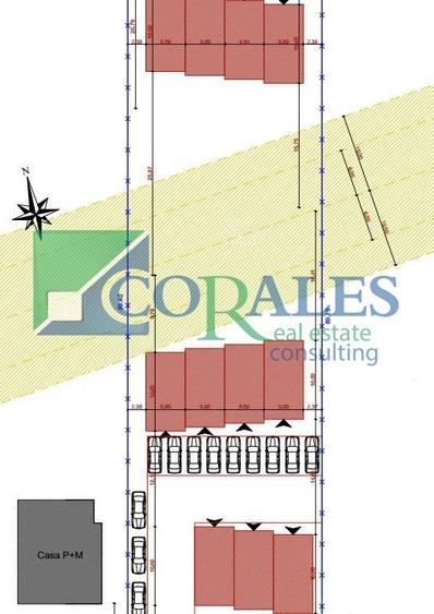Dublu Front Stradal, Regim P+2E (Certificat de Urbanism Valabil)