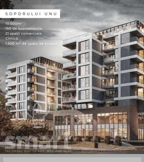Apartament 2 camere lux Sopor Iulius Mall parcare inclusa