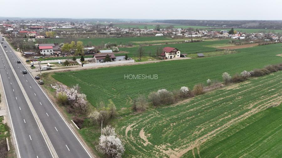 0% | Teren intravilan, 4563 mp, front 25 m, utilitati | Potigrafu PH - 5