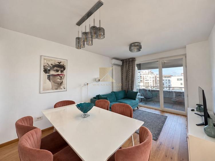 Apartament premium cu 2 camere, decomandat, etaj 5, Kasper Coresi Mall