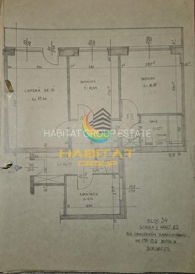 Brancoveanu Lidl vanzare 3 camere decomandat bloc reabilitat - 8