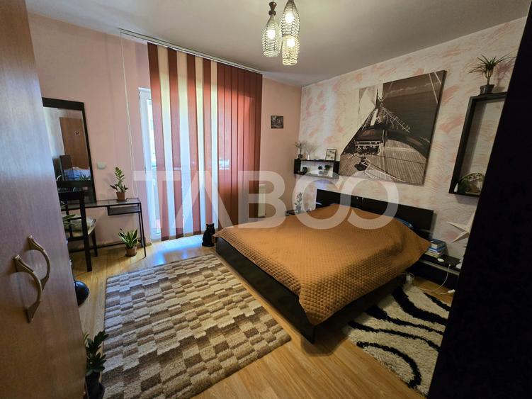 Apartament decomandat de vanzare 2 camere 64 mpu balcon Selimbar Sibiu