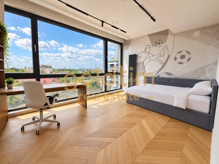 SUPERB / PENTHOUSE DUPLEX / 350 MP / 4 DORMITOARE / 4 TERASE /  HERĂSTRĂU - 12