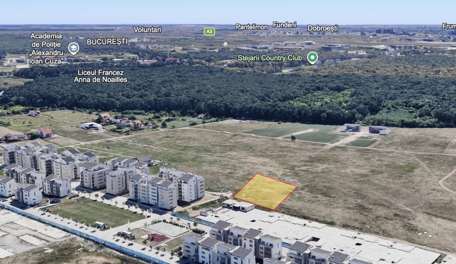 Teren intravilan cu drum de acces și utilități în apropiere | Băneasa
