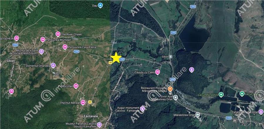 Teren 2420 mp in Fantanele langa Sibiu - oportunitate investitie