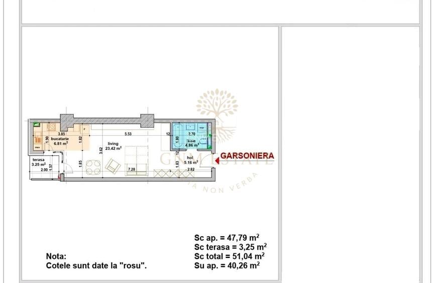 Garsoniera Et.3 | Bloc Nou | Smart Residence Lujerului - 5