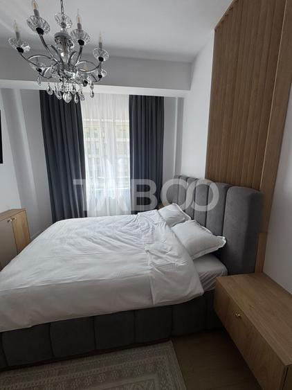 Apartament mobilat utilat decomandat 2 camere 60 mpu balcon Sibiu