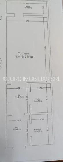 Garsoniera zona Abator - 11