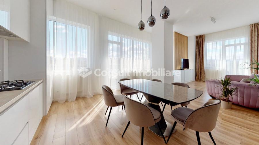 Apartament cu 3 camere de închiriat în zona centrală | Panorama superba! - 4