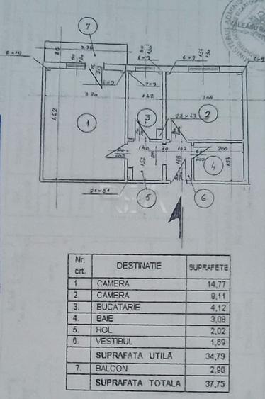 2 camere- Decomandat- Etaj intermediar-Bulevardul Brancoveanu