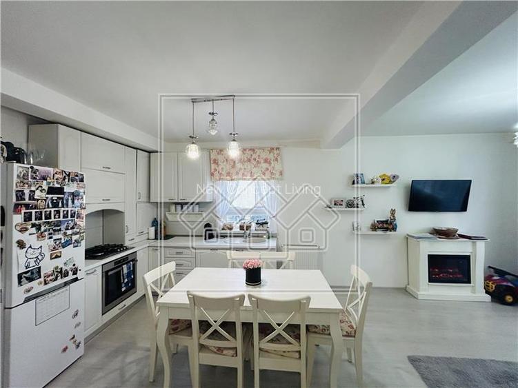 Apartament 3 camere, gradina, la cheie, mobilat, disponibil imediat - 14