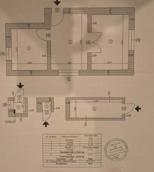 Zona Centru - Rond Cosbuc apartament 2 camere mobilat