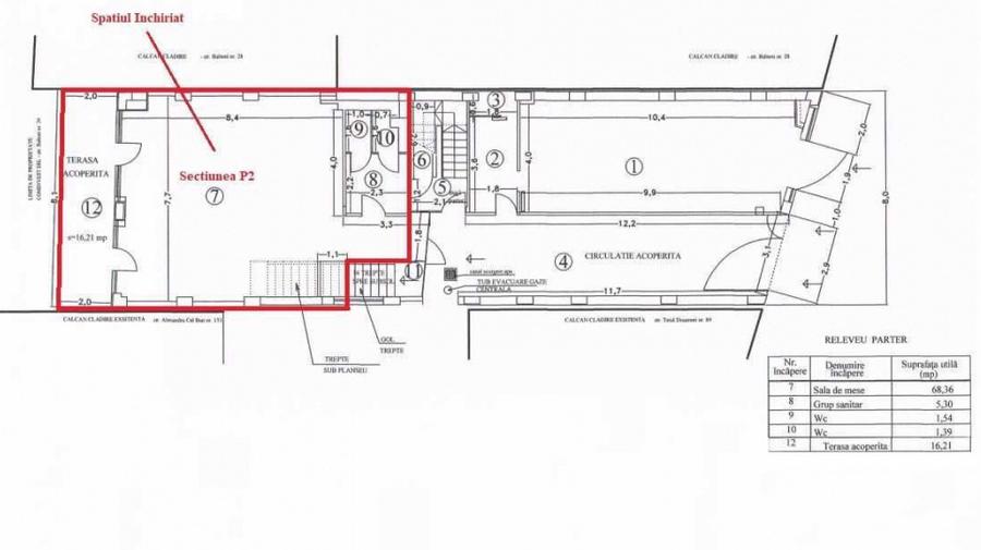 Spatiu comercial de inchiriat | Teiul Doamnei | 76 mp | Stradal