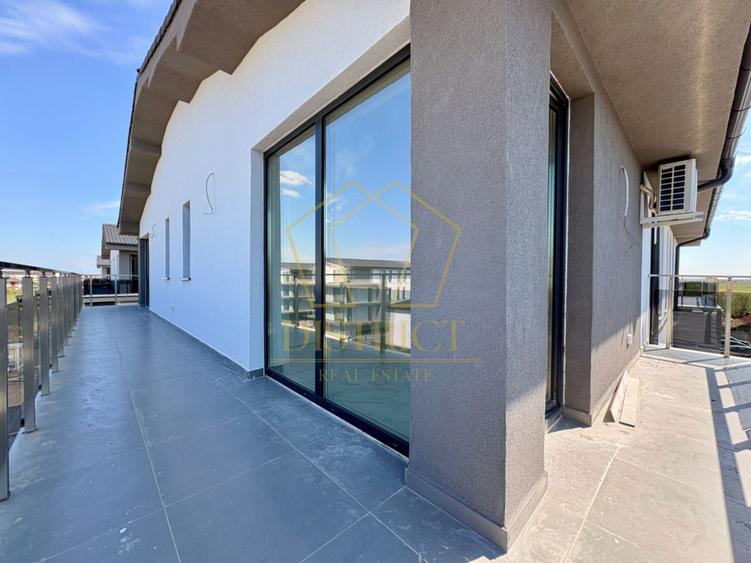 Penthouse cu 3 camere si terasa de 45mp | zona Antenei | Giroc