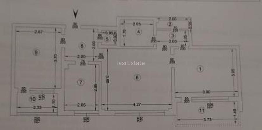 Apartament 3 camere Palas - 9