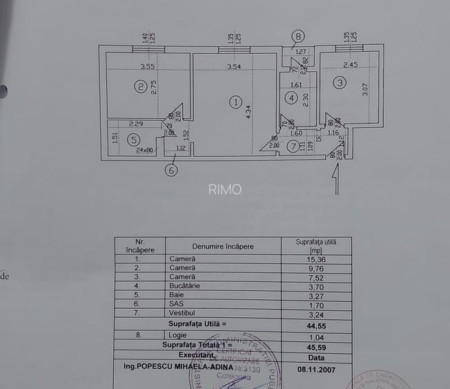 Apartament cu trei camere, Piata Resita, 77.500€ - 11