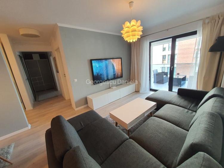 65mp Bloc nou, Terasa mare, stil Scandinav, Complet utilat/mobilat - 10