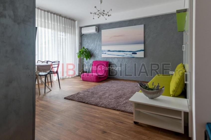 Mamaia Nord, apartament lux, parter cu balcon, zona Lidl-Uzina de pizza - 25