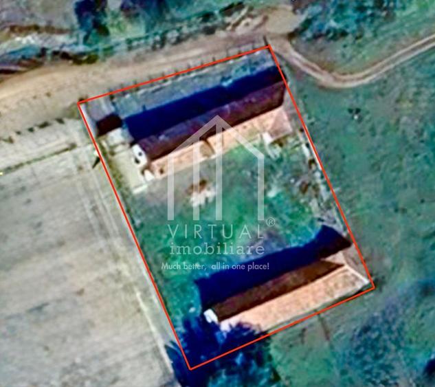 2 hale/depozite, 1850mp, deschidere 35m - Vestem