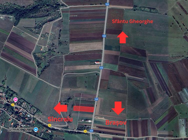 Teren intravilan industrial 7400 MP com. Ilieni , Jud. Covasna