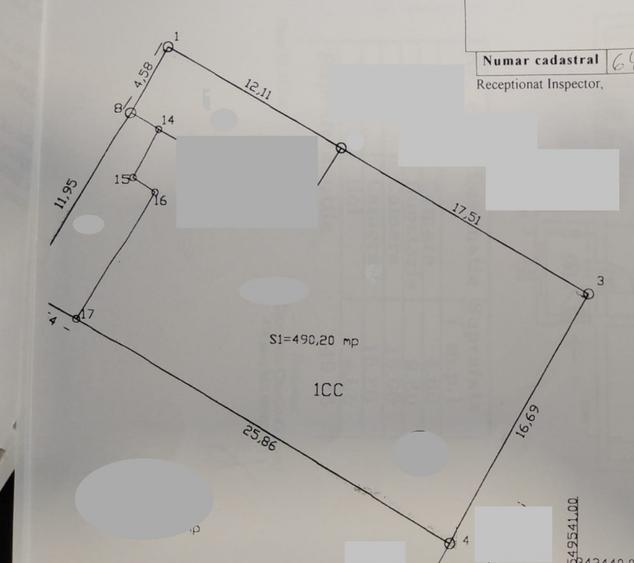 Teren construibil pentru vila / duplex