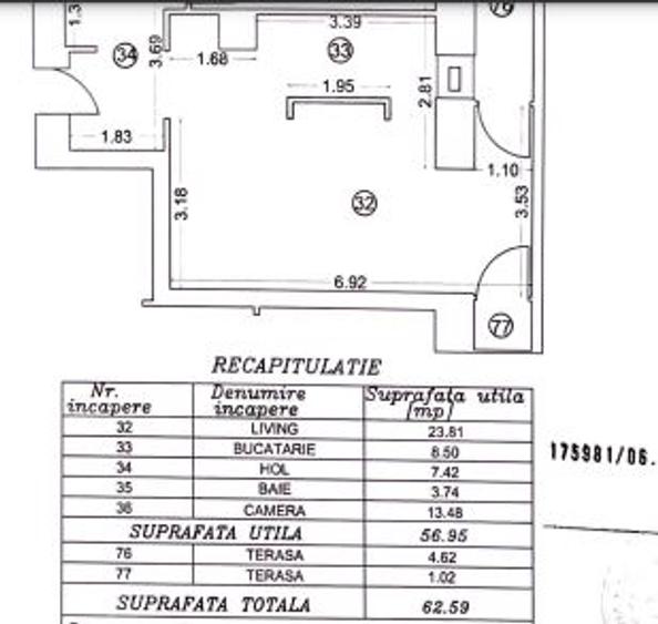 Apartament 2 Camere,Berceni,Monaco Towers,bl.2009,Amenajat,centrala,2 terase