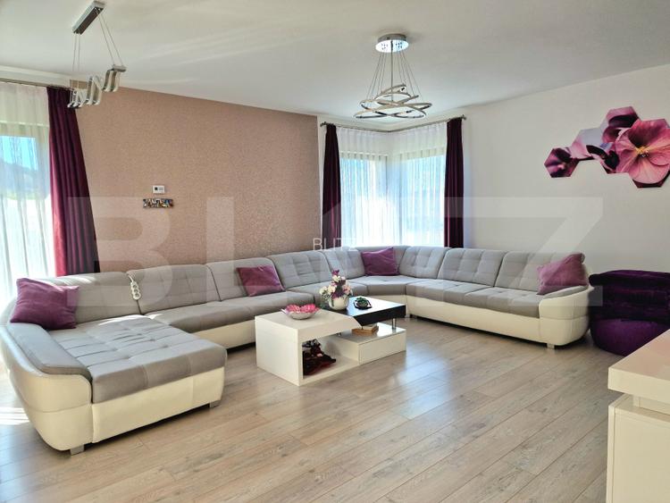 Casă premium 290 mp, teren 900 mp, la liziera pădurii – Gilău