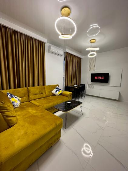2 camere lux | zona Opera | comision 0 | 250m de plaja | incalzire pardoseala