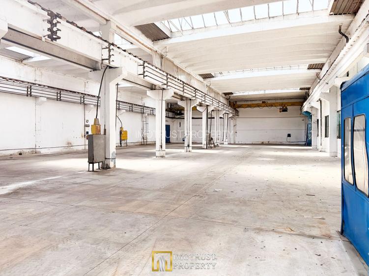 Hală industrială de închiriat în Arad – 1.200 mp, pod rulant - 6
