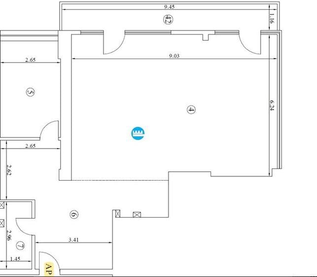Spatiu birou, open space, de vanzare, zona Centru - Mercur Merry