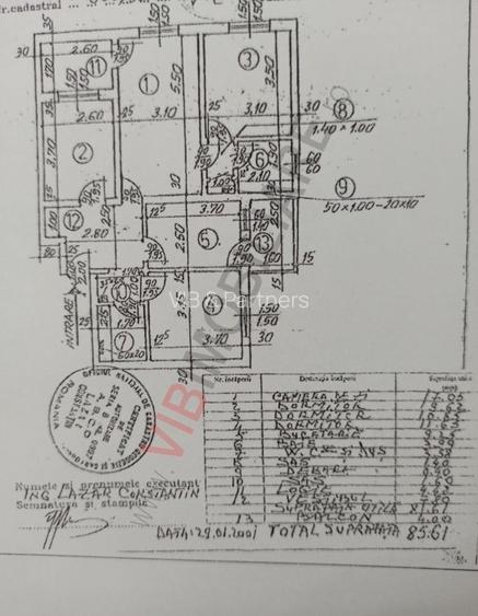 Comision 0 - 4 Camere - Sebastian - Centrală - Bloc Anvelopat - 11