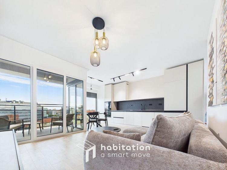 Apartament cu vedere spectaculoasă, prima închiriere,  Nord One