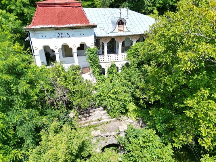 Vila Vintilă 1935 – proprietate de epocă cu 9.770 m² teren intravilan în Nucet,