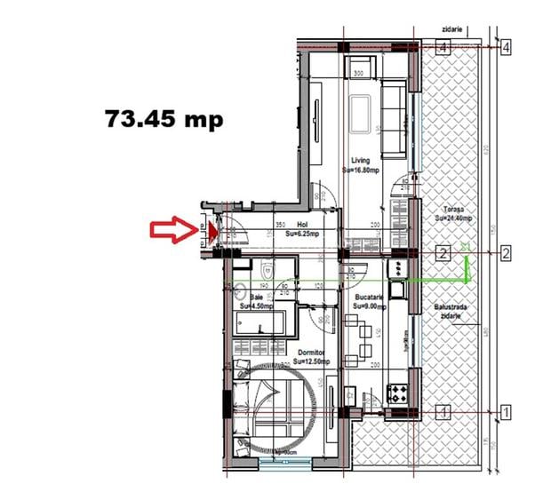Metalurgiei Carrefour – 2 camere decomandat 51.5mp - 9
