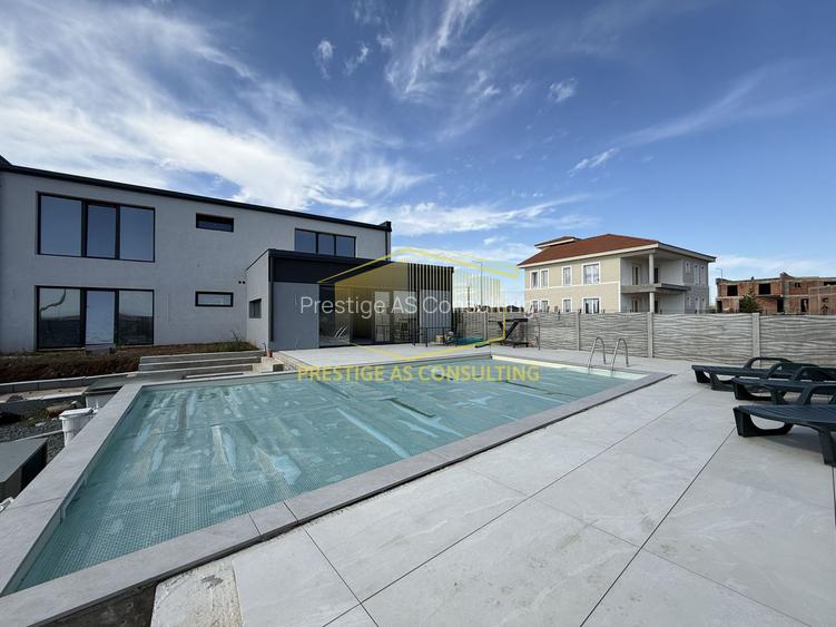 Vila moderna cu structura metalica, tehnologie NZEB si piscina | Giarmata - 3