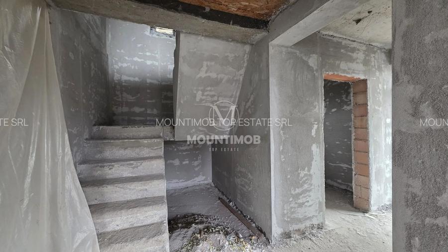 Casă individuală cu garaj și teren 500 mp, stadiul de gri – Sânpetru - 5