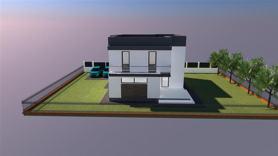 Casa Premium in Cristian, predare la cheie, 4 camere, 3 bai, pompa de caldura, T