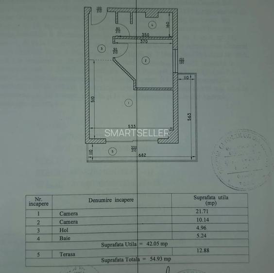 Apartament 2 camere de vânzare în Băneasa - Casa Presei! - 1