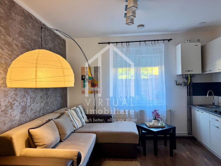 Garsoniera la casa, 42mp utili, mobilata - Moara de Scoarta