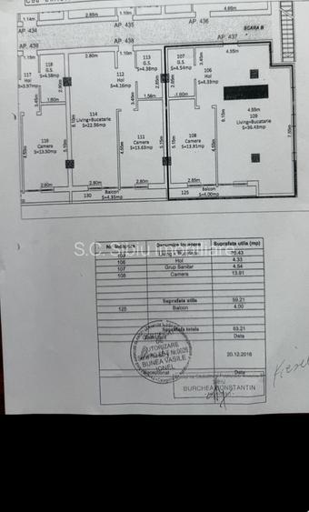 ap 2 camere Dedeman, luminos S-V , spatios 60 mp utili ,balcon - 9