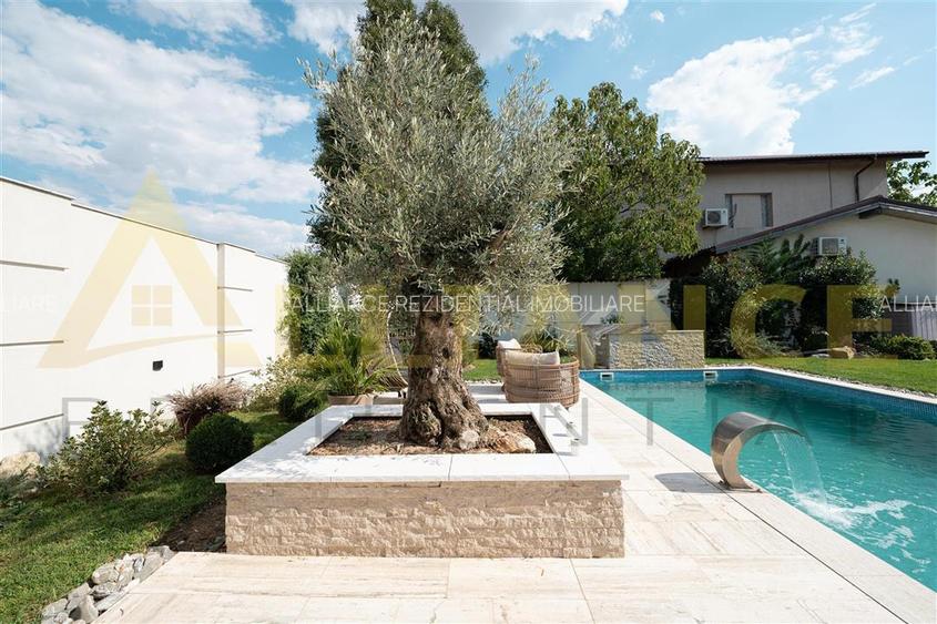 Vila Impresionanta cu Piscina Privata si Gradina de 850 mp in Comuna Berceni - 12