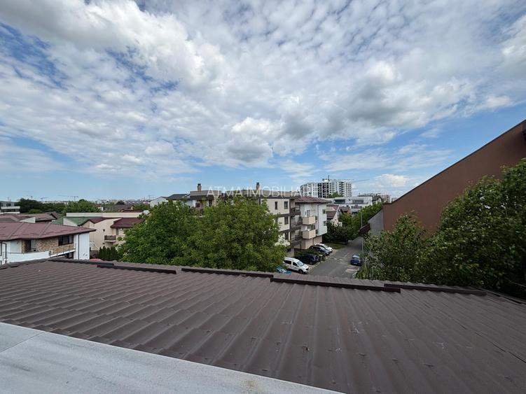 PENTHOUSE MANSARDAT, TERASĂ VEDERE PANORAMICĂ, 122 MP, LOC PARCARE, SECTOR 4 - 12